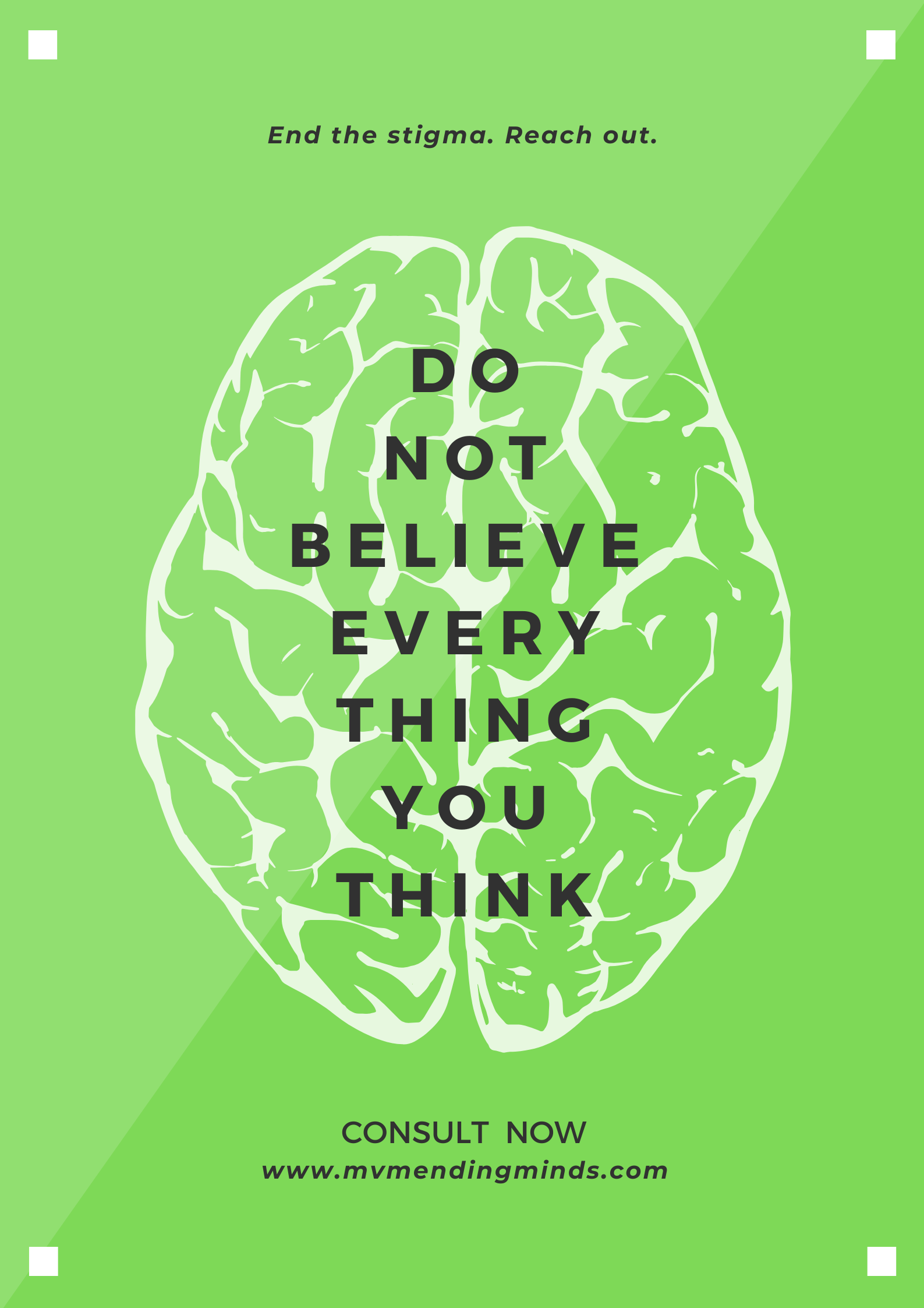 Do Not Believe Everything You Think | MV Mending Minds Mental Health Blog